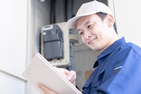 お問い合わせと現地調査のイメージ
